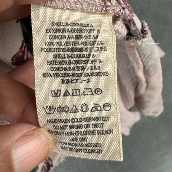 FREE PEOPLE Women's Pebble Crepe So Fine Boho Oversized Tunic Top, SMALL - Picture 6 of 10